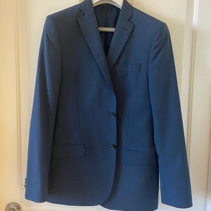 J.Lindeberg Hopper Dressed Wool Blue Slim Fit Sport Coast Blazer Jacket $595 50R